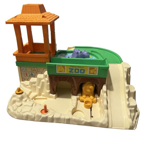Other - Fisher Price Little People #916 Zoo Playset Structure VTG 1984